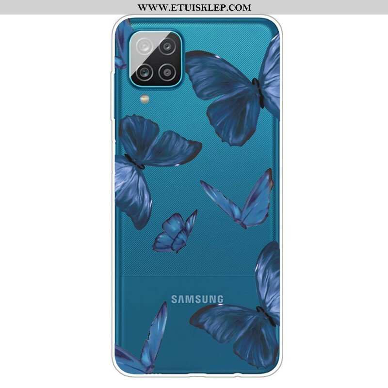 Etui do Samsung Galaxy M12 / A12 Dzikie Motyle